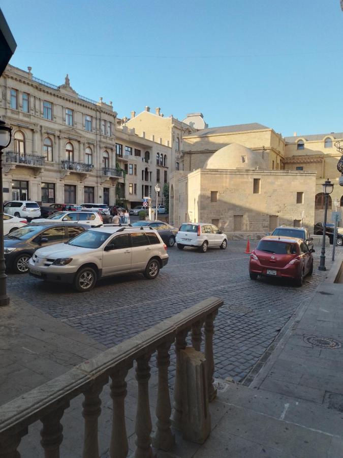 Delux Duplex Apartment In Old City Bakú Exterior foto
